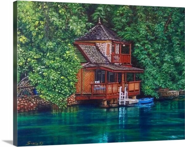 Goldeneye Hideaway 11" x 14" - Image 4