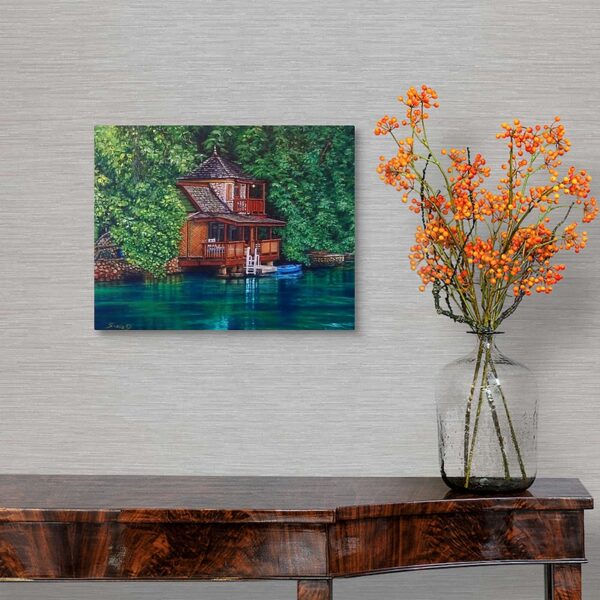 Goldeneye Hideaway 11" x 14" - Image 2