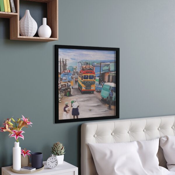 Country Bus Framed Poster - Image 5