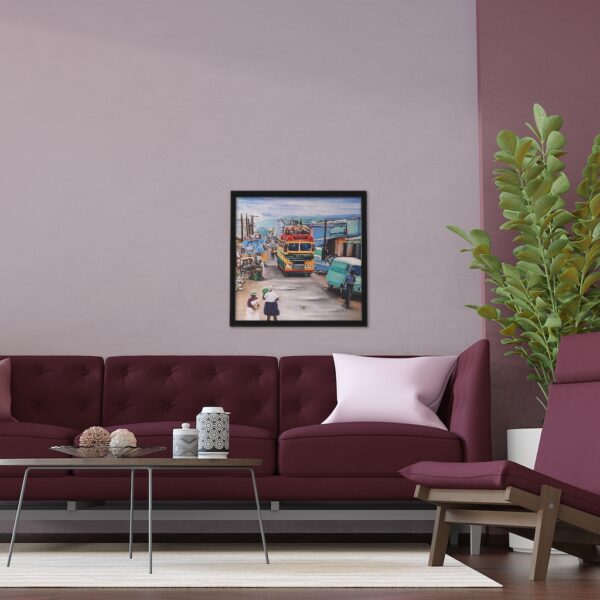 Country Bus Framed Poster - Image 6