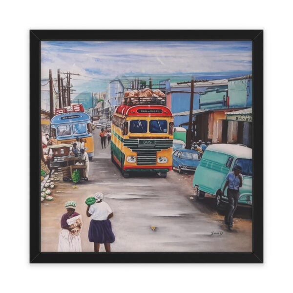 Country Bus Framed Poster - Image 4