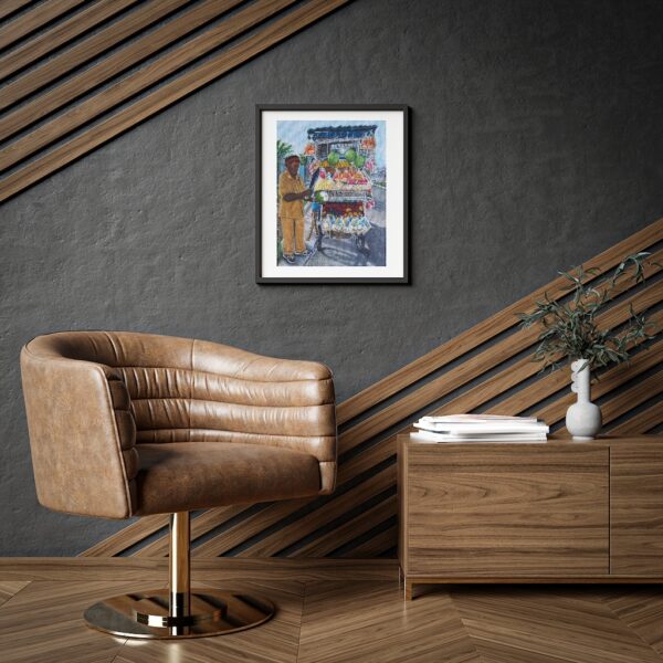 Fitzroy Fruitcart Framed Posters, Matte - Image 3